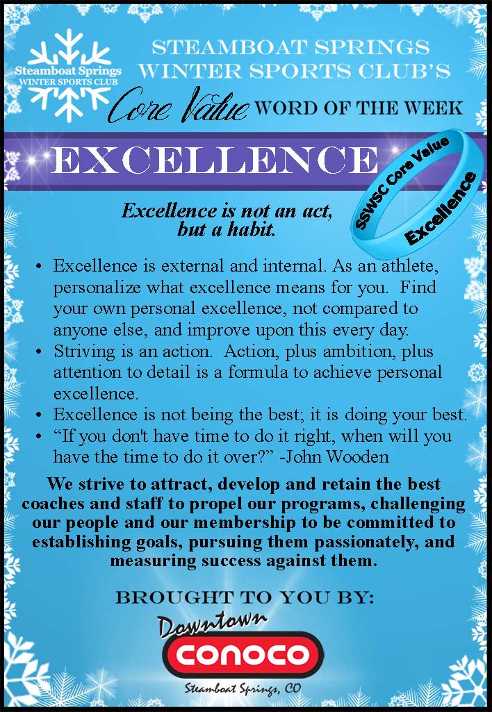 Word of the Week - Excellence