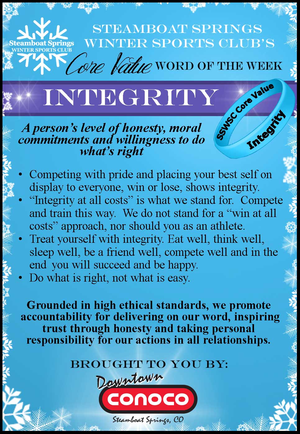 Word of the Week - Integrity