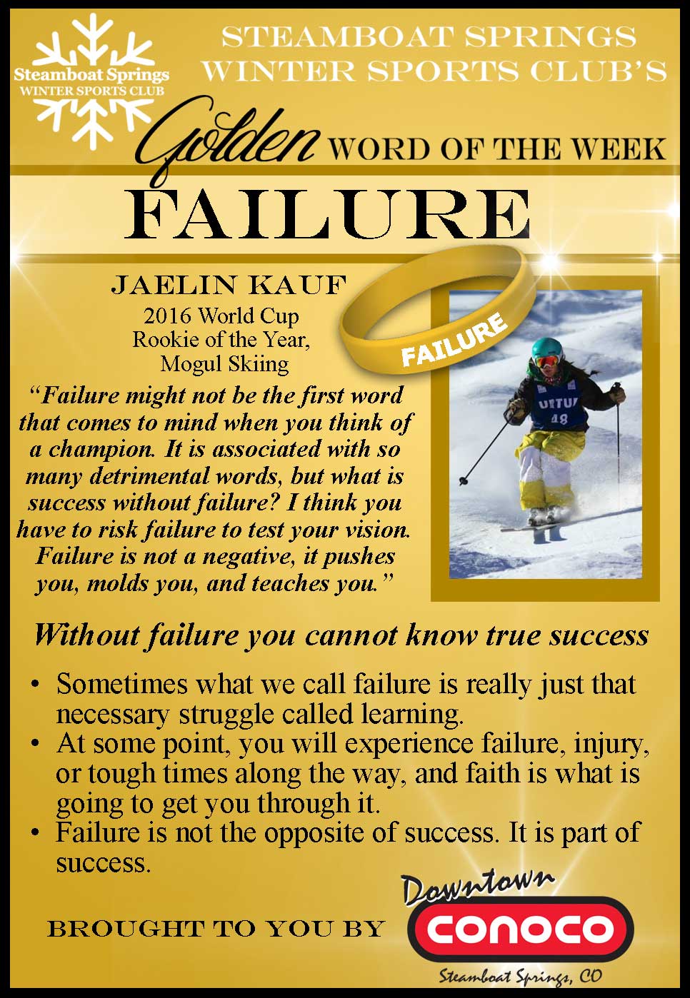 Word of the Week - Failure