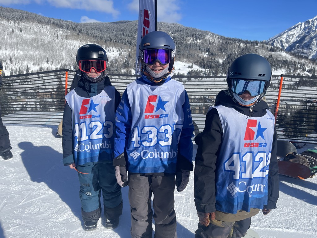 Snowboard Senior Team Competes in USASA Half Pipe Competition at Copper Mountain