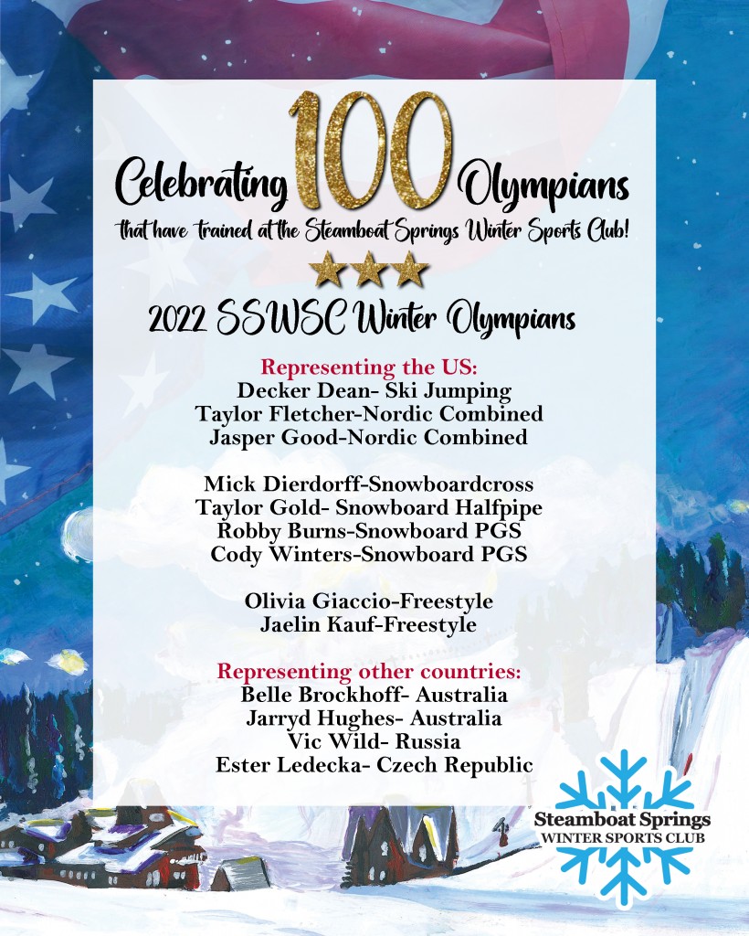 Steamboat Springs Winter Sports Club Celebrates 100 Winter Olympians