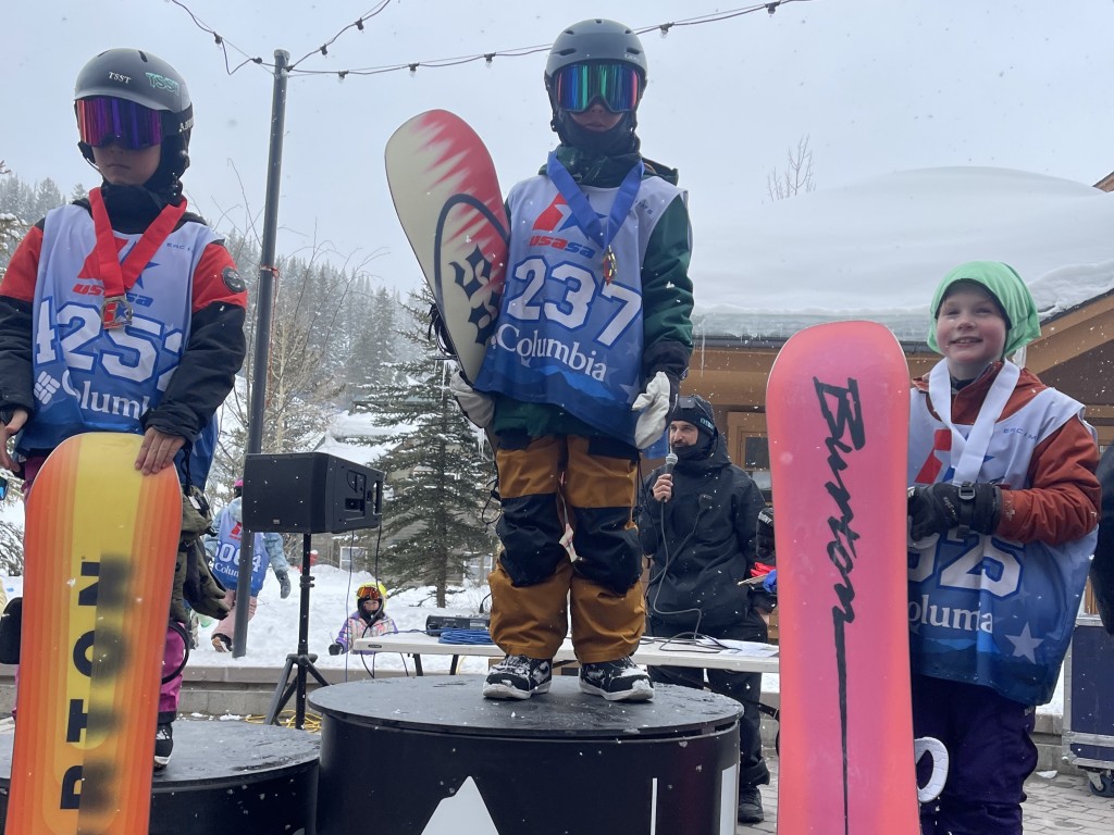 Snowboarder Madden Matuga Throws Down at Gromfest Slopestyle in Winter Park