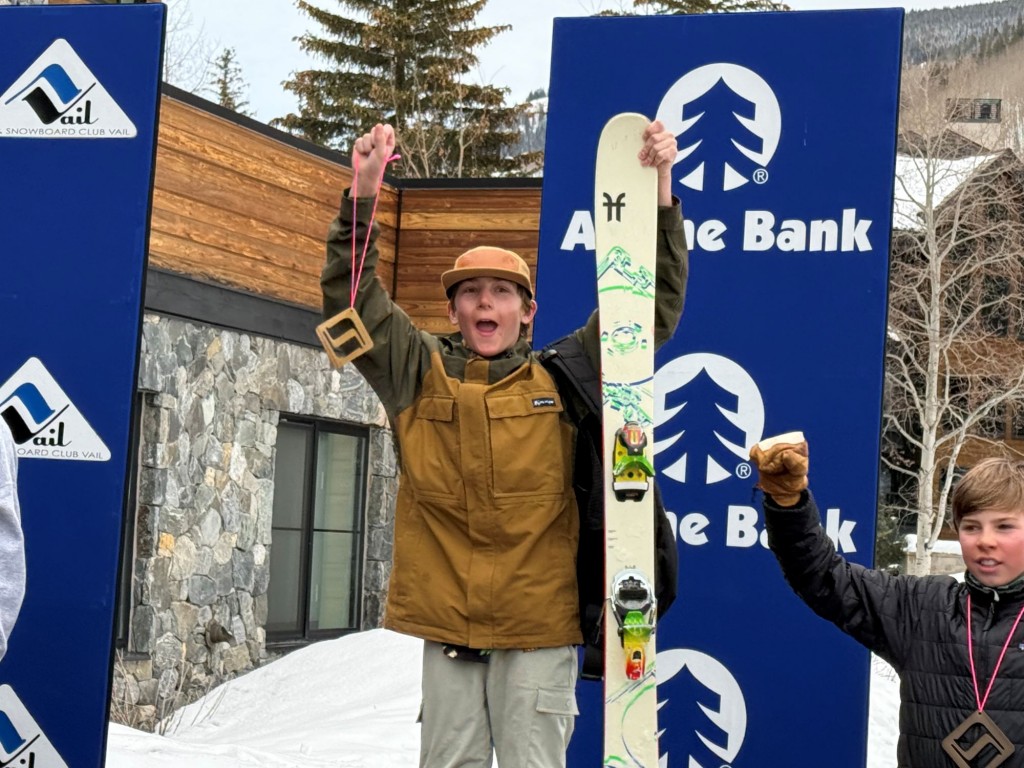 U12 Freeski Athlete Winston Whitten Wins IFSA Comp in March