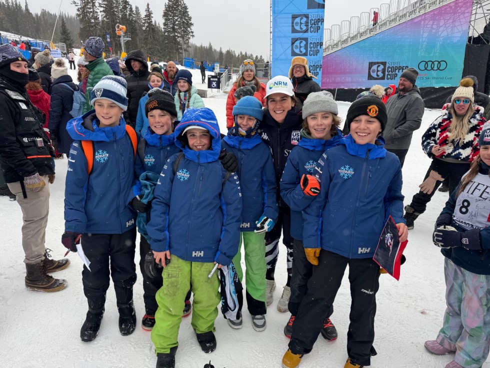 SSWSC athletes in club jackets