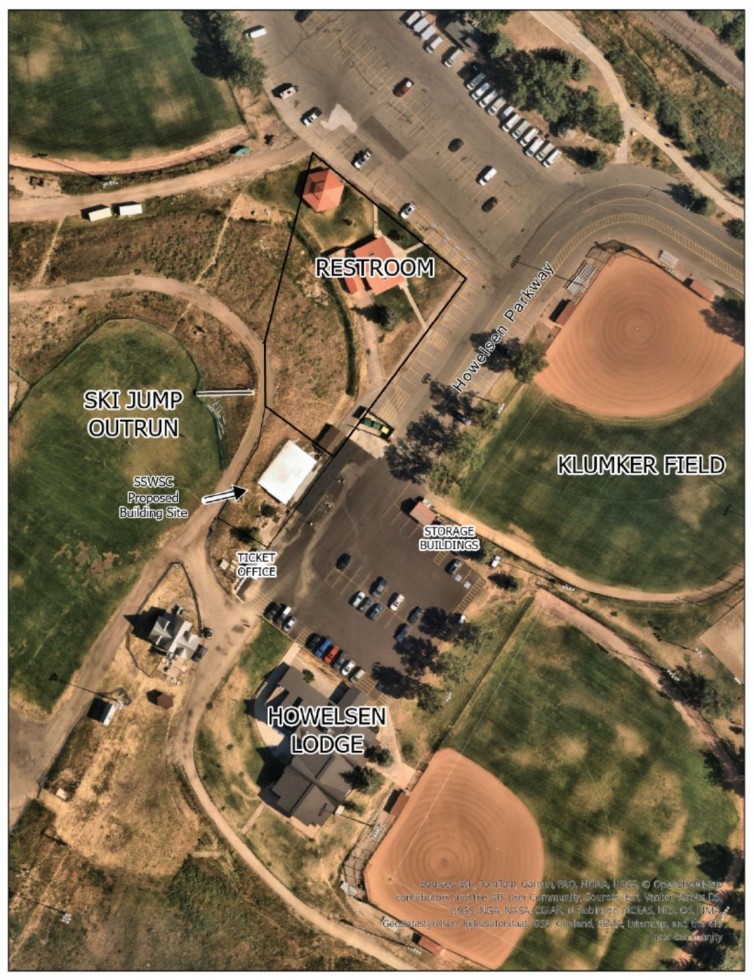 Proposed Howelsen Hill Youth Sports Center Aerial View